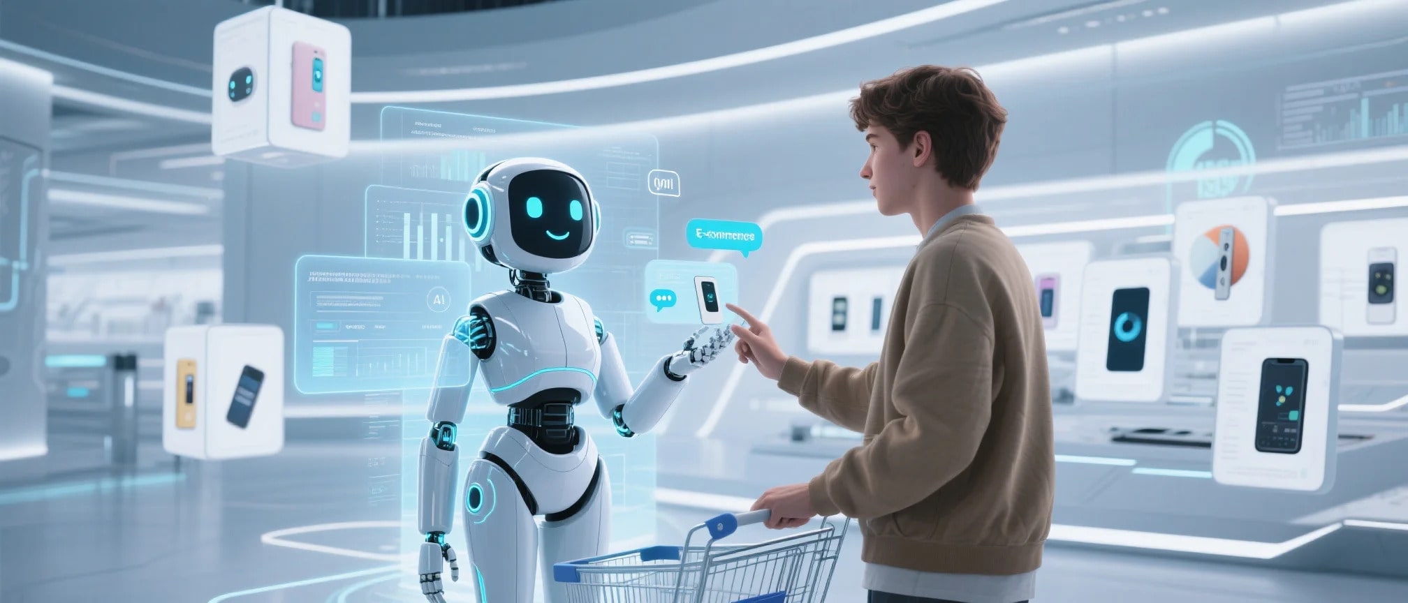 Die Zukunft des Online-Handels: AI-Powered Chatbots und virtuelle Shopping-Assistenten im Jahr 2025